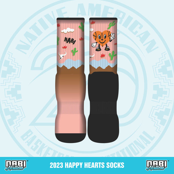 2023 NABI Happy Heart Socks